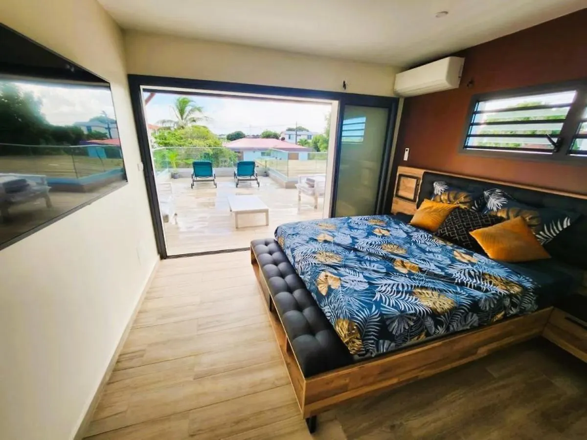 Les Villas Jasmin Standing Piscine Chauffee Jacuzzi 5 Ch 14 Pers Baie-Mahault