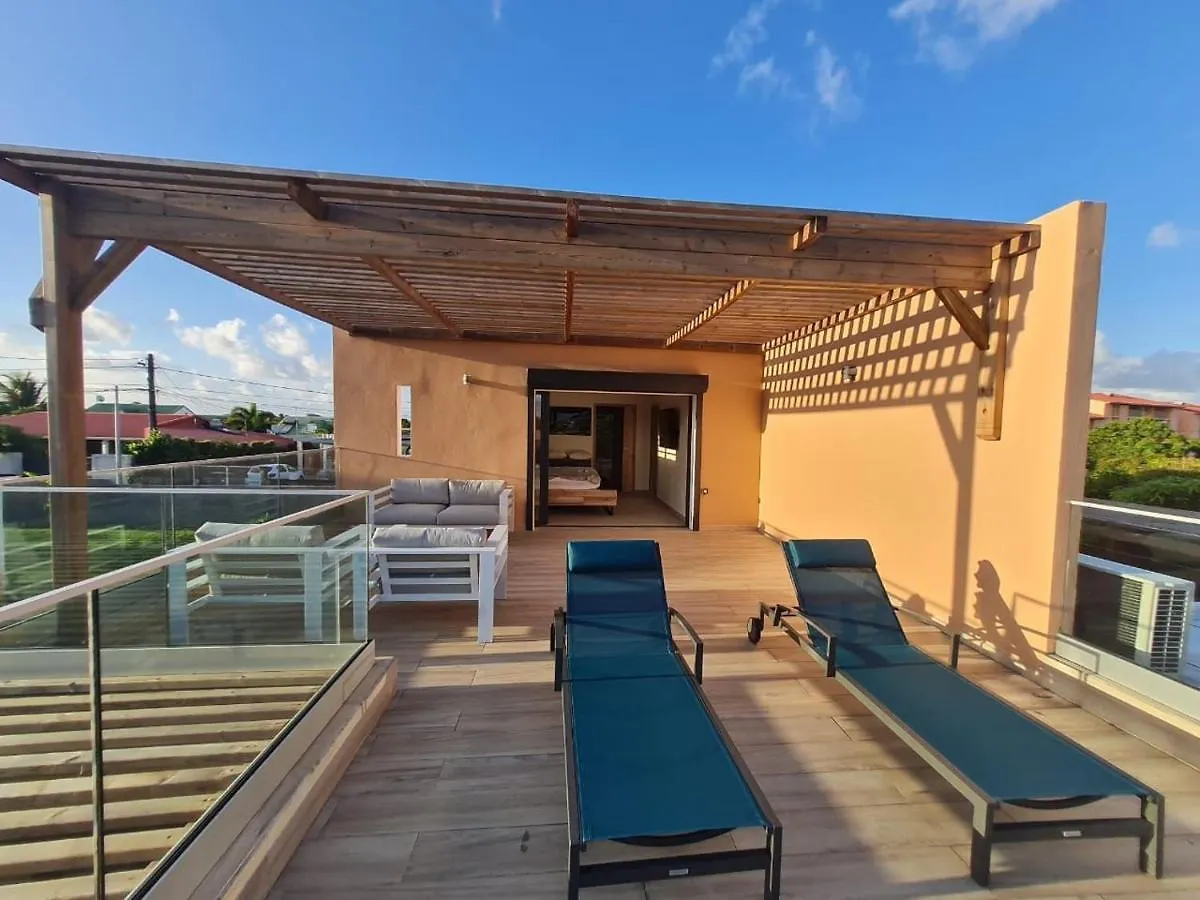 Les Villas Jasmin Standing Piscine Chauffee Jacuzzi 5 Ch 14 Pers Baie-Mahault Guadeloupe
