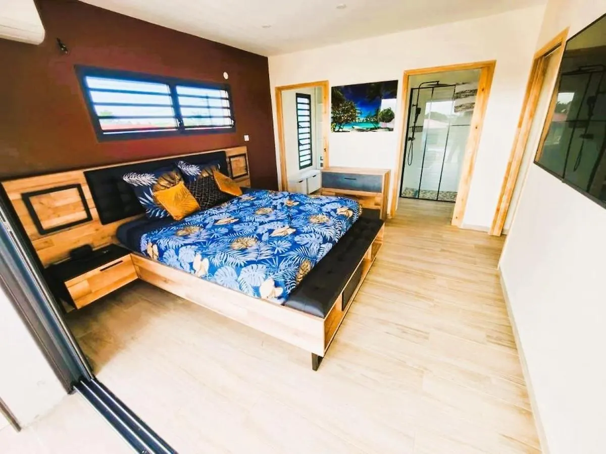 Les Villas Jasmin Standing Piscine Chauffee Jacuzzi 5 Ch 14 Pers Baie-Mahault