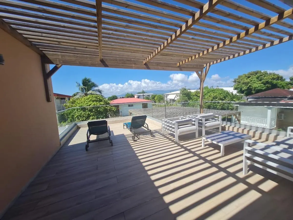 Les Villas Jasmin Standing Piscine Chauffee Jacuzzi 5 Ch 14 Pers Baie-Mahault 0*,  Guadeloupe